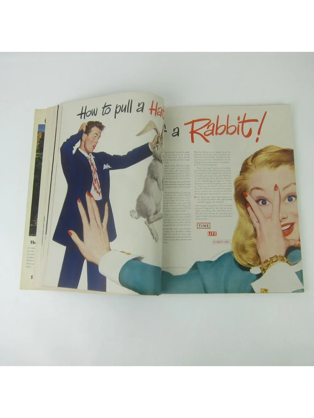 Vintage FORTUNE Magazine September 1949 Autos Buick Cadillac Ford Dodge & More